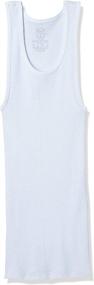 img 3 attached to 👕 Boys' Cotton Tank top Undershirt (Multipack) by Fruit of the Loom