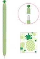 🥑 ahastyle cute case sleeve for apple pencil 2nd generation, silicone soft protective cover accessories compatible with ipad pro 11 12.9 inch - avocado green логотип