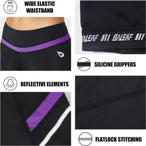 img 2 attached to BALEAF Women's Bike Shorts: 3D Padded Pocket for Comfortable Cycling Experience with Gel Cushioning – UPF 50+