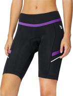 baleaf women's bike shorts: 3d padded pocket for comfortable cycling experience with gel cushioning – upf 50+ logo