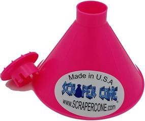 img 2 attached to The Scraper Cone: The Original Ice Scraper 2-Pack - Made in USA | Funnel Shaped Cleaning Tool for Snow and Frost Removal | Car Windshield Deicer | Instascrape Shovel Brush