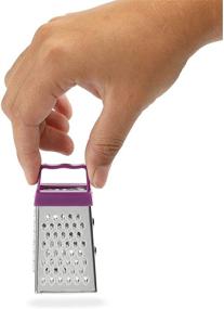 img 3 attached to 🧀 Small Stainless Steel Cheese Grater Set (1.5 x 2.9 x 1.15 Inches, Pack of 6)