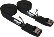 🏄 15ft black pair vamo sup kayak surfboard surf rack tie down straps logo