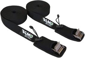 img 4 attached to 🏄 15FT Black Pair VAMO SUP Kayak Surfboard Surf Rack Tie Down Straps