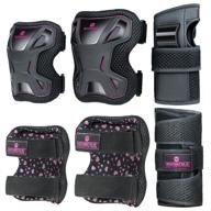 🛡️ mountalk love-s knee pads set: ultimate protection for kids/toddlers - elbow pads, wrist guards, and knee pads for boys and girls logo