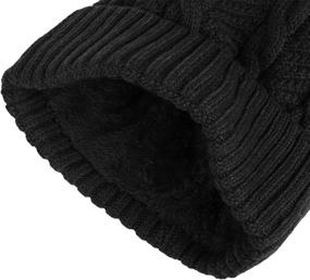 img 1 attached to 🧣 Warm & Stylish: Chalier Wool Knit Slouchy Beanie Hats for Men - Perfect Baggy Skull Cap for Winter