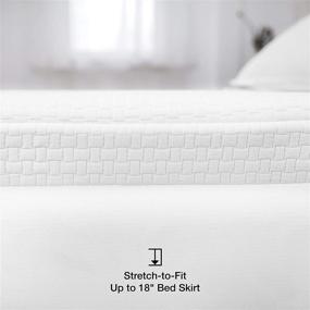 img 1 attached to SensorPEDIC Majestic Mattress Topper White