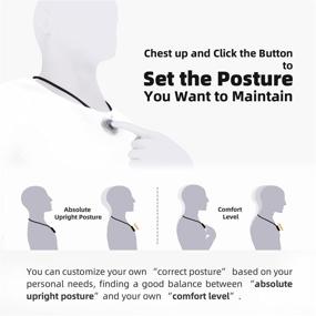 img 4 attached to UPOSTURE Posture Trainer: Boost Confidence, Standalone & user-friendly - No Straps Required!