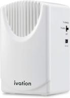 🚗 ivation vehicle air cleaner - ozone & plasma generator 300 mg/h, air ionizer & odor eradicator for home & car power cords - eliminates odors & pollutants in areas up to 2,500 sq/ft logo