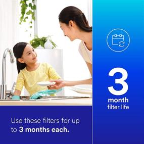 img 3 attached to 🚰 Filtrete Carbon Wrap Water Filter 3WH-STDCW-F02, 2-Pack, for 3WH-STD-S01 Whole House System - Standard Capacity Replacement