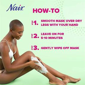 img 1 attached to Nair Seaweed Leg Mask 8.0oz: Effective Hair Removal & Beauty Treatment