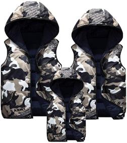 img 1 attached to 🍒 Ultimate Comfort for Boys: Happy Cherry Reversible Camouflage Lightweight Clothing