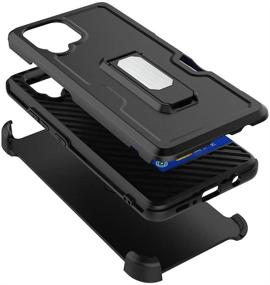 img 3 attached to CoverON Holster Designed Samsung Military Cell Phones & Accessories