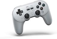 🎮 enhance your gaming experience with 8bitdo pro 2 bluetooth controller (gray edition) for switch, pc, windows, android, macos, steam, raspberry pi logo