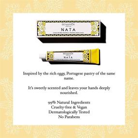 img 2 attached to 👐 Nourishing Hand Cream Trio: Benamôr Nata, Egg Yolk, & Shea Butter Hand Creams - Dry Hand Relief with Almond & Coconut Oils - Paraben Free (1.0 Fl Oz)