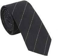 houlife cotton stripe necktie for weddings - men's accessories in ties, cummerbunds & pocket squares logo