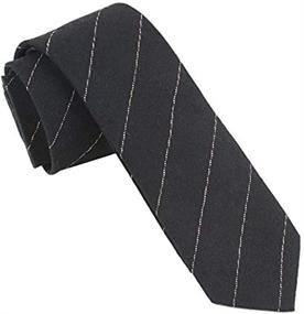 img 2 attached to Houlife Cotton Stripe Necktie for Weddings - Men's Accessories in Ties, Cummerbunds & Pocket Squares