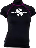 scubapro womens sleeve guard flamingo logo