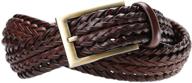 braided leather strap: stylish men's accessory for belts by tanpie fashion logo