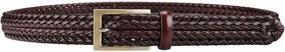 img 1 attached to Braided Leather Strap: Stylish Men's Accessory for Belts by Tanpie Fashion