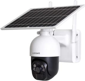 img 4 attached to 🏞️ Enhanced Outdoor Security: Solar Powered Camera with 14400mah Battery, Motion Detection, Night Vision, SD Card/Cloud Recording - Alexa and Google Home Compatible