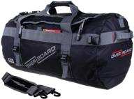 🎒 black 60-liter overboard adventure duffel bag логотип