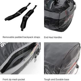 img 1 attached to 🎒 Black 60-Liter OverBoard Adventure Duffel Bag