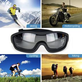 img 3 attached to 🕶️ Dust-Proof Military Sunglasses for Motorcycle Protection - Occupational Health & Safety Products