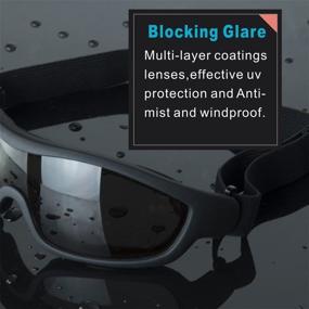 img 2 attached to 🕶️ Dust-Proof Military Sunglasses for Motorcycle Protection - Occupational Health & Safety Products