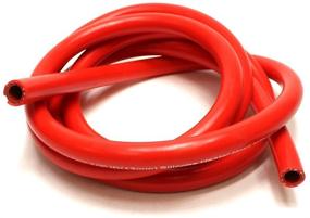 img 2 attached to 🔴 HPS Performance Red Silicone Heater Hose 3/8" ID, 10ft Roll - High Temperature Reinforced, Max Working Pressure 80 psi, Max Temp Rating: 350F, Bend Radius 1-1/2
