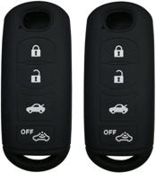 coolbestda rubber 4buttons protector keyless logo