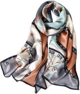 🌸 stunning womens mulberry scarf floral xtrm02: must-have accessory in scarves & wraps logo