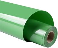 рулон термопленки guanhyintong, клейкая пвх, 12 дюймов x 10 футов, глянцевая (светло-зеленый k20) логотип