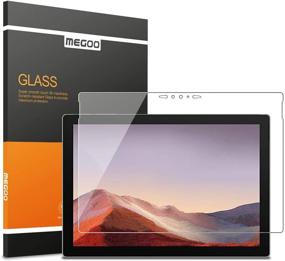 img 4 attached to 🔍 Megoo Glass Screen Protector for Surface Pro 7 Plus/7 (2019) - Ultra-Thin 0.25mm, Extreme Touch Sensitivity & Surface Pen Compatibility