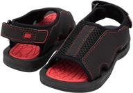 propel boys mesh closed sandal boys' shoes and sandals logo