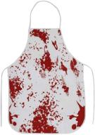 🩸 halloween bloody apron: scary blood splattered murder props for bbq cooking and party decorations логотип