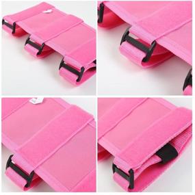 img 1 attached to 🎀 Pink Roll Bar Grab Handles for Jeep Wrangler: TJ, JK, JL & Unlimited (4 Door)