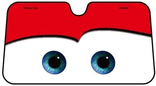 disney pixar lightning mcqueen windshield interior accessories 로고