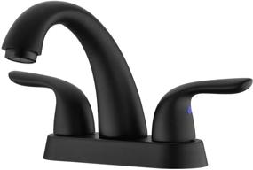 img 4 attached to Revitalizing Your Bathroom: AL101 026 Faucet - A Center Set with Two Handles