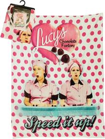 img 1 attached to 🍫 I Love Lucy Throw Blanket - Chocolate Factory: Cozy up with Midsouth Products' irresistibly nostalgic blanket