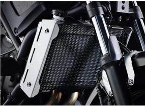 img 3 attached to 🏍️ XSR700 Motorcycle Radiator Guard Cover Grill - Premium Aluminum Guard for XSR700 2016-2021 & XTribute 2018-2021 - Black Finish