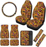 bigcarjob african tribal car protection accessiores full set of 11 logo