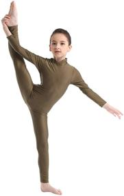 img 1 attached to Комбинезон Agoky Metallic Gymnastics Leotard