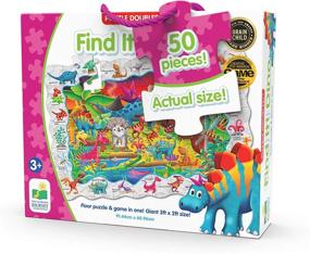 img 1 attached to 🦕 Dive into the Exciting World of Dinosaurs with Learning Journey Puzzle Doubles!