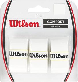 img 4 attached to Wilson Pro Overgrip Comfort Pack White Sports & Fitness