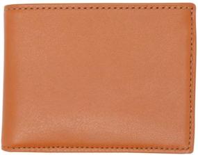 img 4 attached to Cognac Genuine Leather Wallet Bifold