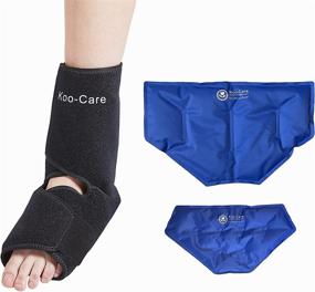 img 4 attached to 🦶 Koo Care Foot and Ankle Pack for Injury Recovery