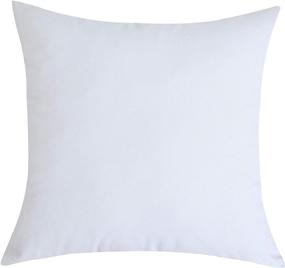 img 3 attached to 🛋️ TangDepot 12x12 White Handmade Decorative Solid 100% Cotton Canvas Throw Pillow Covers/Pillow Shams