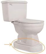 🚽 toilevator 51105 toilet riser: elevated toilet seat for enhanced accessibility логотип