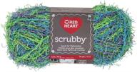 red heart scrubby yarn capri logo